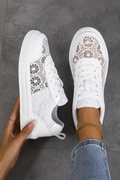 Encaje | Zapatillas de encaje floral