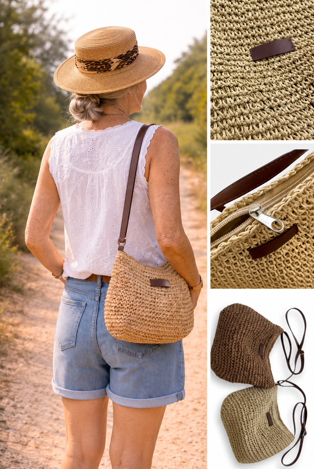 SIMONA | ELEGANTE BOLSO TEJIDO