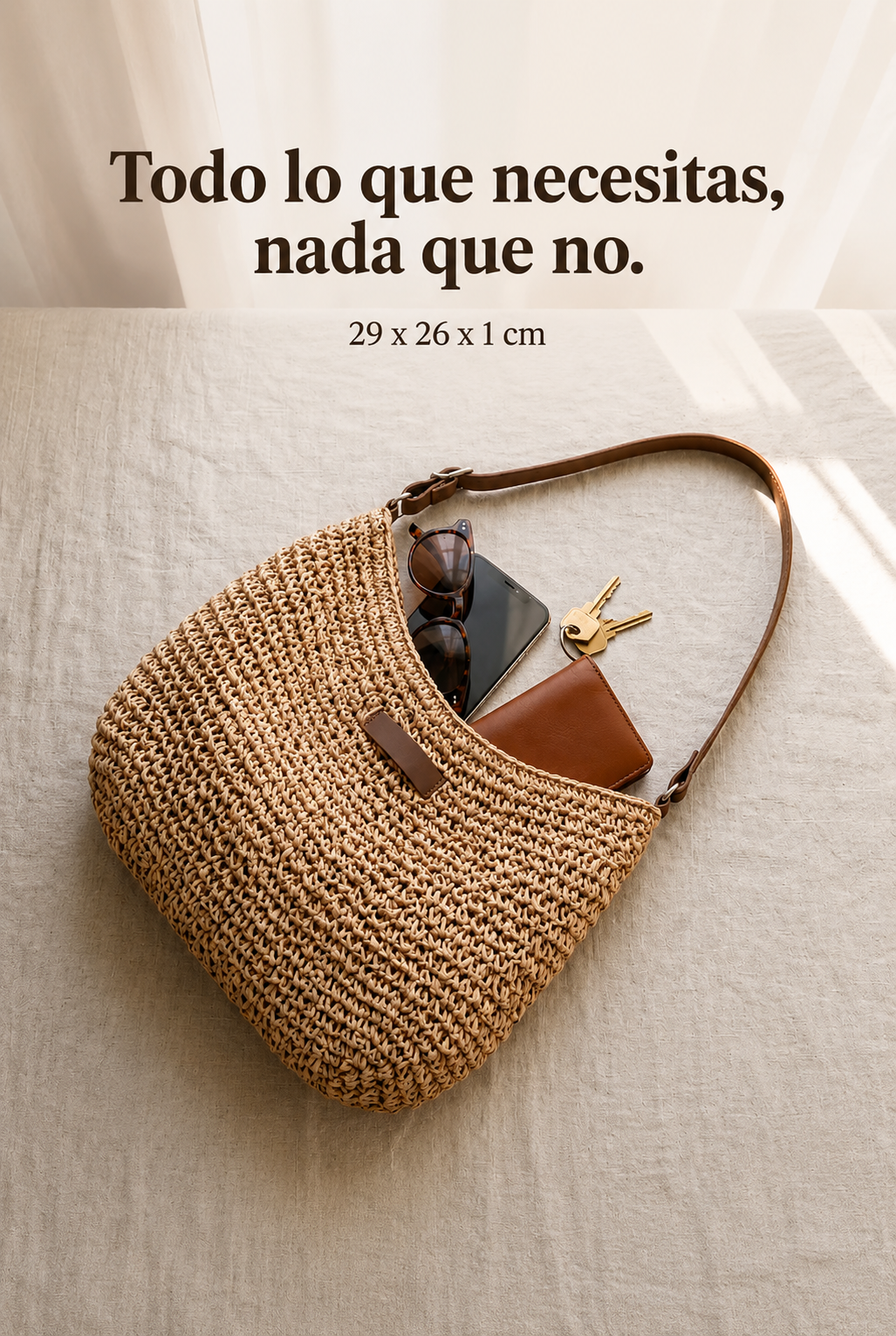 SIMONA | ELEGANTE BOLSO TEJIDO