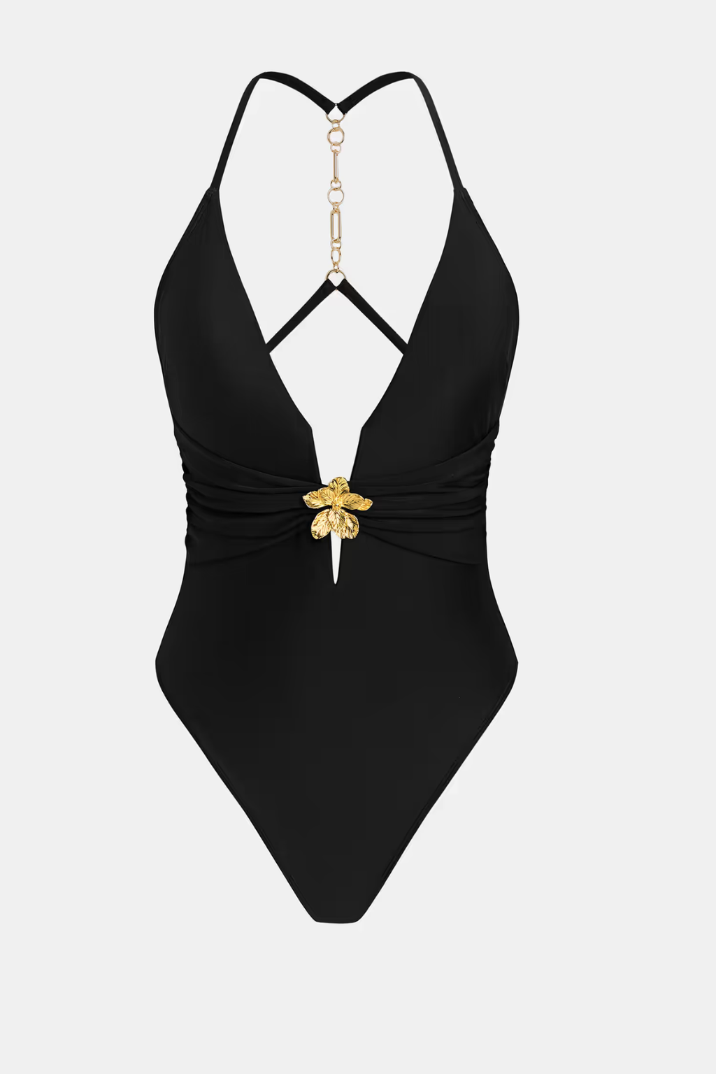 Traje de baño de una pieza con corte ultra alto